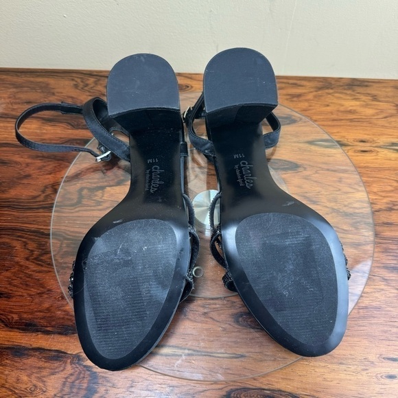 CHARLES DAVID Rheanna Heeled Sandal In Black - Picture 15 of 15